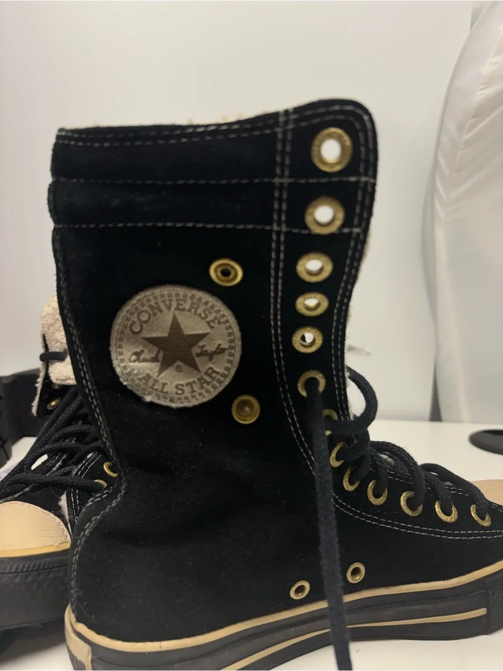 Converse Chuck Taylor All Star winter boots Men 4.5, Woman 6.5 Convertible 9in - Picture 5 of 6